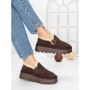 Ghete Dama din piele naturala 5W91 BROWN | PANTOFUL