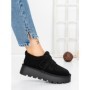 Ghete Dama din piele naturala 5W92 BLACK | PANTOFUL