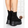 Ghete Dama cu Platforma 58WL31 BLACK | MEI