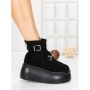 Ghete Dama cu Platforma 56WL12 BLACK | MEI