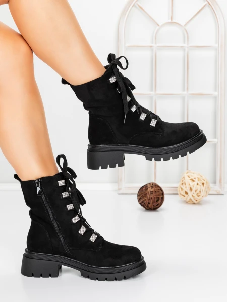 Ghete Dama Imblanite 5AH50 BLACK | MEI