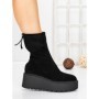 Ghete Dama cu Platforma 5AH57 BLACK | MEI