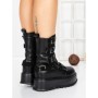 Ghete Dama cu Platforma 56WL2 BLACK | MEI