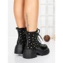 Ghete Dama cu Platforma 5WL89 BLACK | MEI