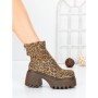 Ghete Dama cu Platforma 5WL77 LEOPARD PRINT | MEI