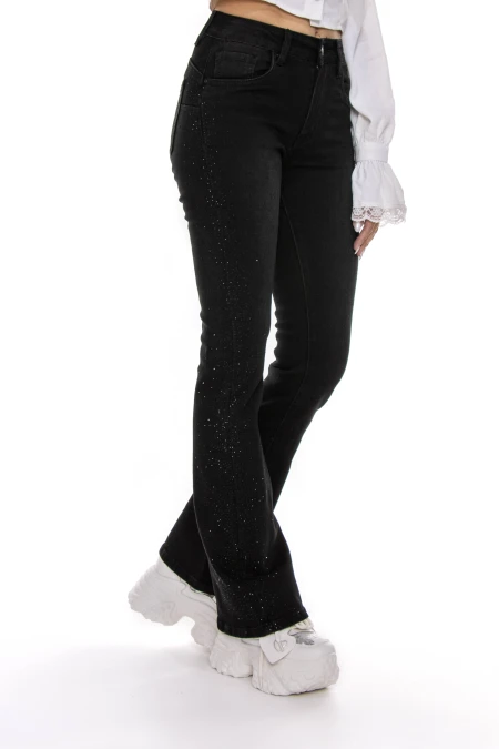 Blugi Dama RF157 NEGRU | MINA