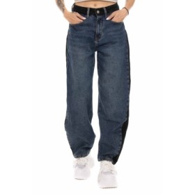 Blugi Dama RF168 ALBASTRU-NEGRU | MINA