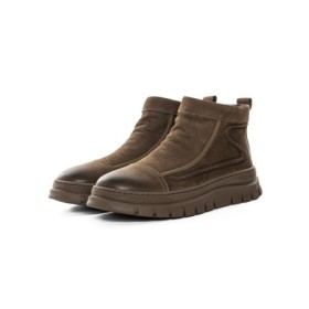 Ghete Barbati din piele naturala 5787 BROWN | ADVANCER