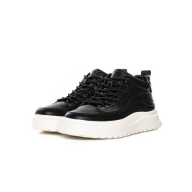 Ghete Barbati din piele naturala 7793 BLACK | ADVANCER