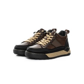 Ghete Barbati din piele naturala 88805 BROWN | ADVANCER