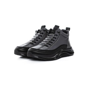 Ghete Barbati din piele naturala M668 GREY | ADVANCER