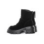 Ghete Dama din piele naturala D28-3F BLACK | ADVANCER