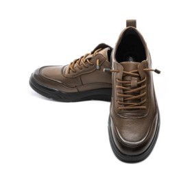 Ghete Barbati din piele naturala 919088-F KHAKI | ADVANCER