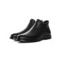 Ghete Barbati din piele naturala L225311 BLACK | ADVANCER