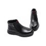 Ghete Barbati din piele naturala L52681 BLACK | MELS