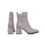 Botine Dama cu toc gros K107-55-B81B Gri » Reina.Ro