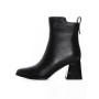 Botine Dama cu toc gros K107-55-B81A Negru » Reina.Ro