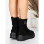 Ghete Dama cu Platforma 5AH59 BLACK | MEI