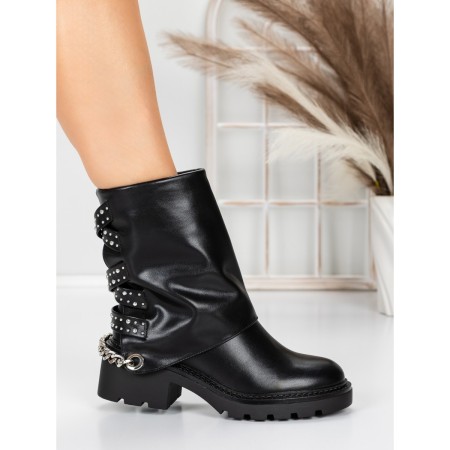 Ghete Dama Imblanite 5GS2 BLACK | MEI