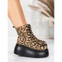 Ghete Dama cu Platforma 56WL11 LEOPARD PRINT | MEI