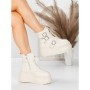 Ghete Dama cu Platforma 56WL13 BEIGE | MEI