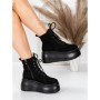 Ghete Dama cu Platforma 56WL16 BLACK | MEI