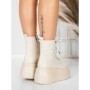 Ghete Dama cu Platforma 56WL16 BEIGE | MEI