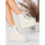 Ghete Dama cu Platforma 56WL16 BEIGE | MEI