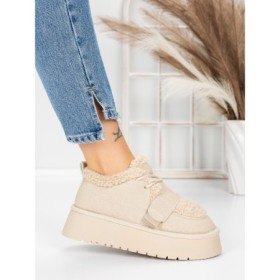 Ghete UG Dama 8750 Bej deschis | Mei Ghete UG Dama 8750 LIGHT BEIGE | MEI