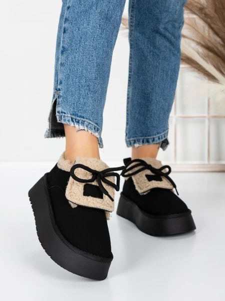 Ghete UG Dama 5WL101 BLACK | MEI