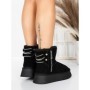 Ghete Dama din piele naturala 5WL105 BLACK | PANTOFUL