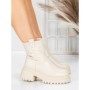 Ghete Dama cu Platforma 5W82 BEIGE | MEI