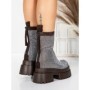 Ghete Dama cu Platforma 5SJN23 BROWN | MEI