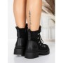 Ghete Dama cu Platforma 5AH67 BLACK | MEI