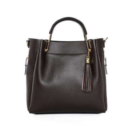 Genti Dama Din Piele Naturala GD47 DARK BROWN | FORSETI