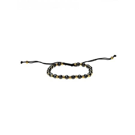 Bratara Unisex BR029 AURIU-NEGRU | MEI
