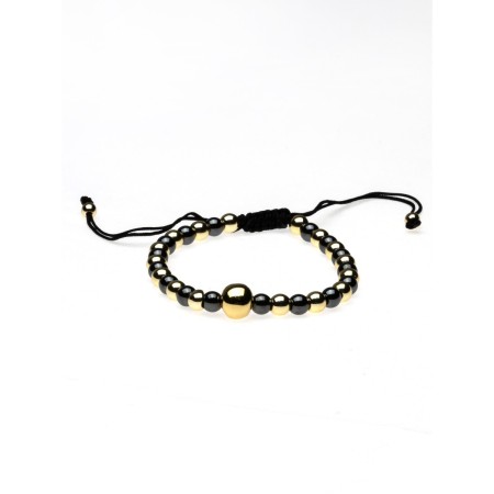 Bratara Unisex BR032 AURIU-NEGRU | MEI