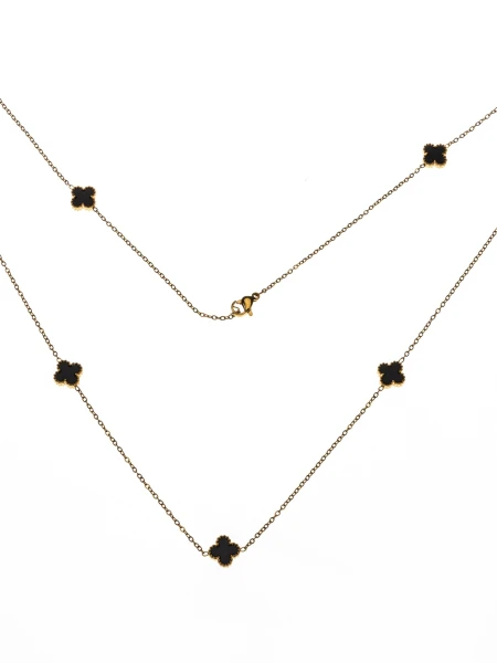 Colier YP-35 AURIU-NEGRU | MEI