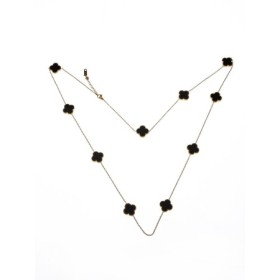 Colier YP-38 AURIU-NEGRU | MEI