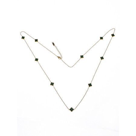 Colier YP-39 AURIU-VERDE | MEI