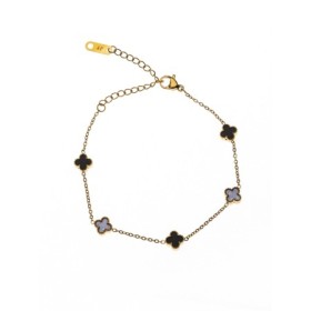 Bratara BR005 ALB-NEGRU | MEI