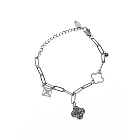 Bratara BR014 ARGINTIU | MEI