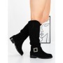 Cizme Dama din piele naturala 52AD3 BLACK | PANTOFUL