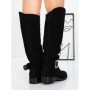 Cizme Dama din piele naturala 52AD3 BLACK | PANTOFUL