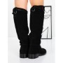 Cizme Dama din piele naturala 52AD6 BLACK | PANTOFUL