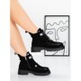 Ghete Dama din piele naturala 52AD7 BLACK | PANTOFUL