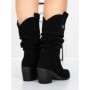 Ciocate Dama din piele naturala 52AD10 BLACK | PANTOFUL