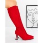 Cizme Dama cu Toc 5XKK66 RED | MEI