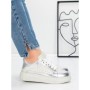 Sneakers Dama 5WL91 SILVER | MEI