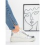 Sneakers Dama 5WL91 SILVER | MEI